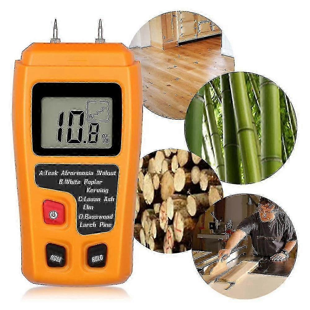 25-26 Handheld Wood Moisture Tester Lcd Moisture Measurement