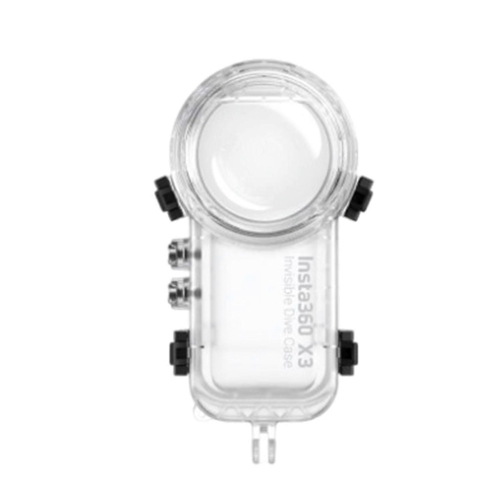 For Insta360 X3 Invisible Dive Case Waterproof Housing Shell Lens Guard Cover