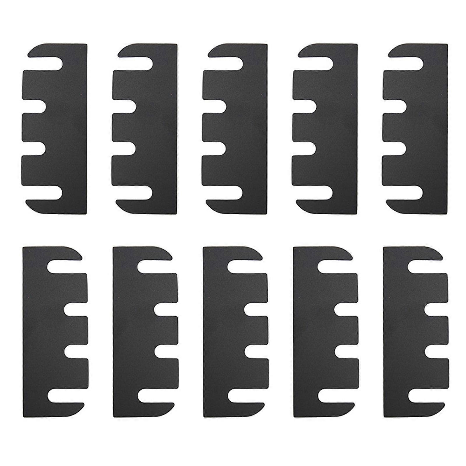 10PCS Door Alignment Shims Plastic Joint Adjusters For Smooth Closing Lacking Disassembling Hardware Multicolor