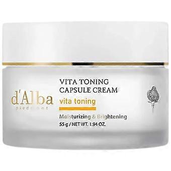 d'Alba - Vita Toning Capsule Cream, 55g verhelderende crème