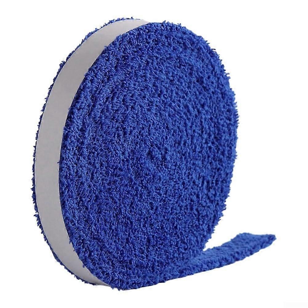 Non Slip Handle Wrap Sweat Absorbent 10 Meter Blue For Racquet Sports