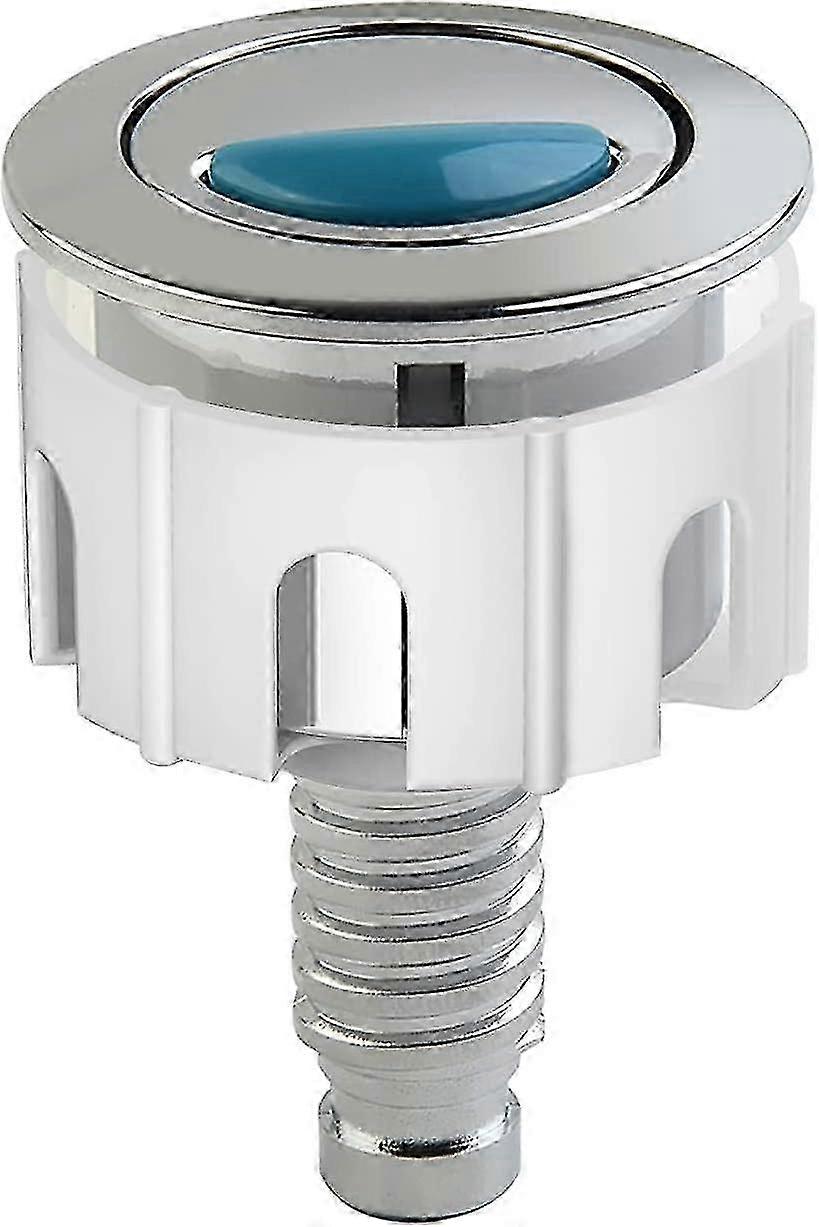 Toilet Flush Button, Round Head Dual Toilet Push Button, Toilet Push Button Flush Replacement Compatible With Ideal Cistern Tank-Q SZRH