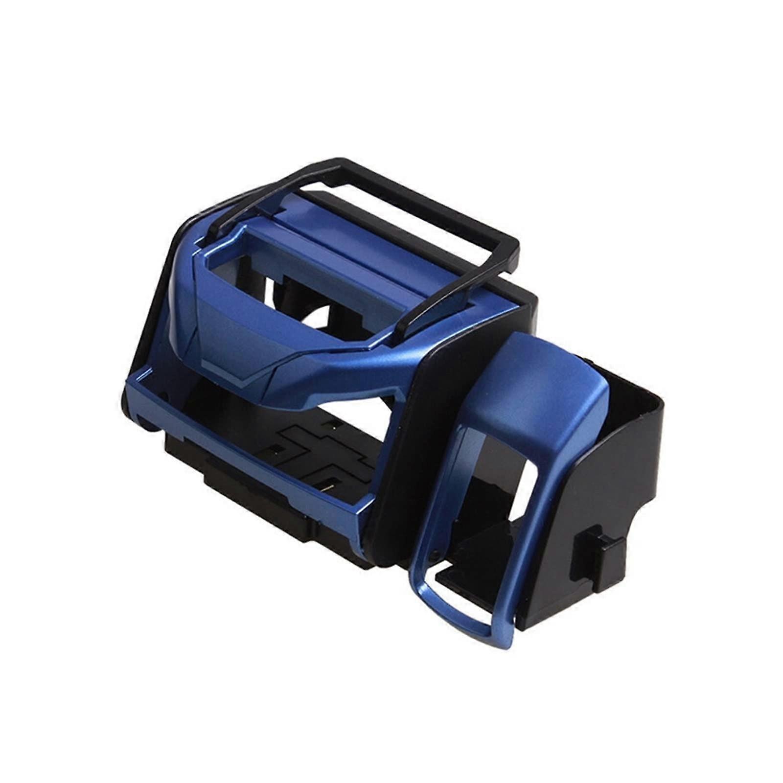 Car Air Vent Cup Holder Blue Multi Function Car Accessory Compatible With Drink And Cigarette Holders