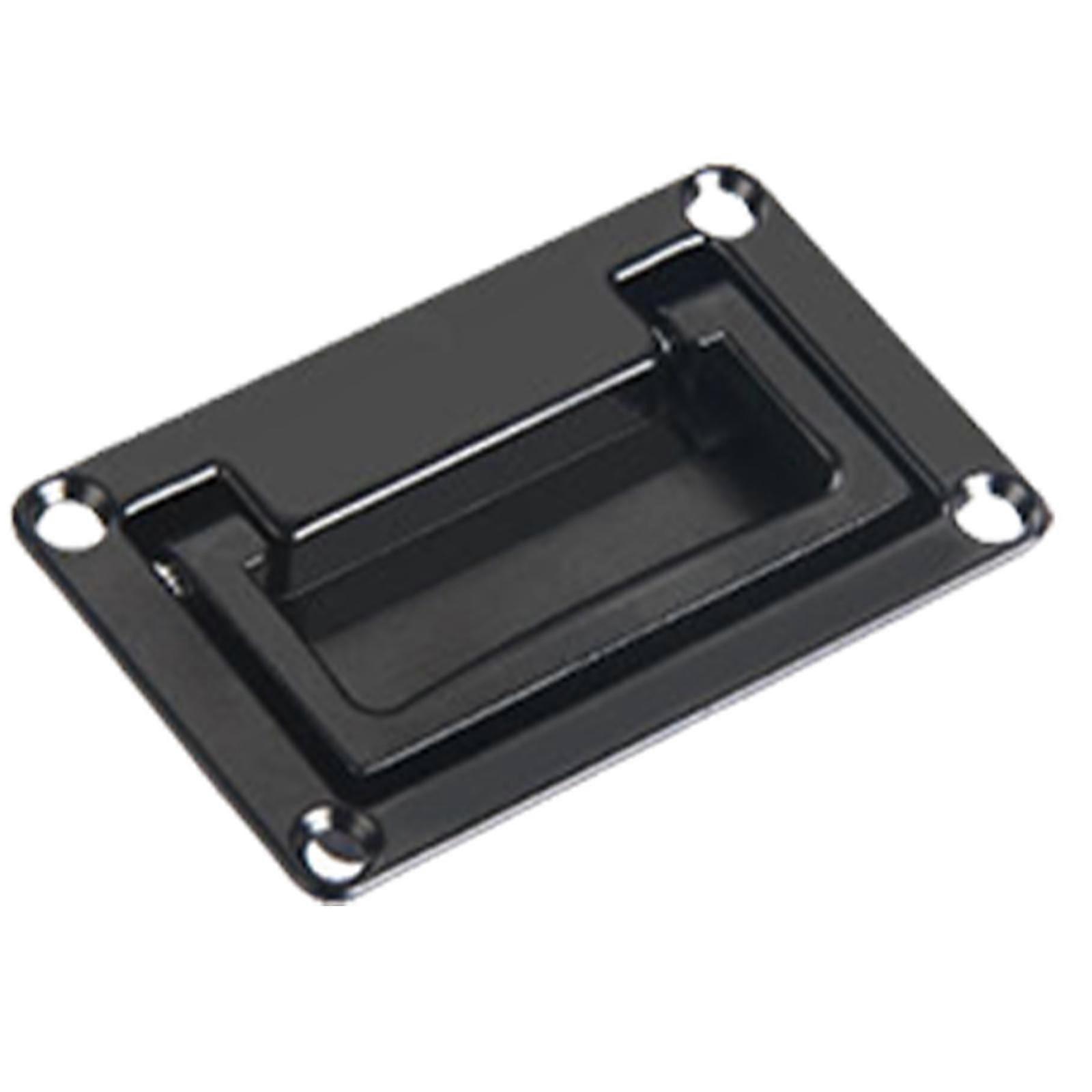 Zinc Alloy Panel Folding Handle Recessed Pull Modern Furniture Handle Hardware Kitchen Cabinets Door Handle Enduring