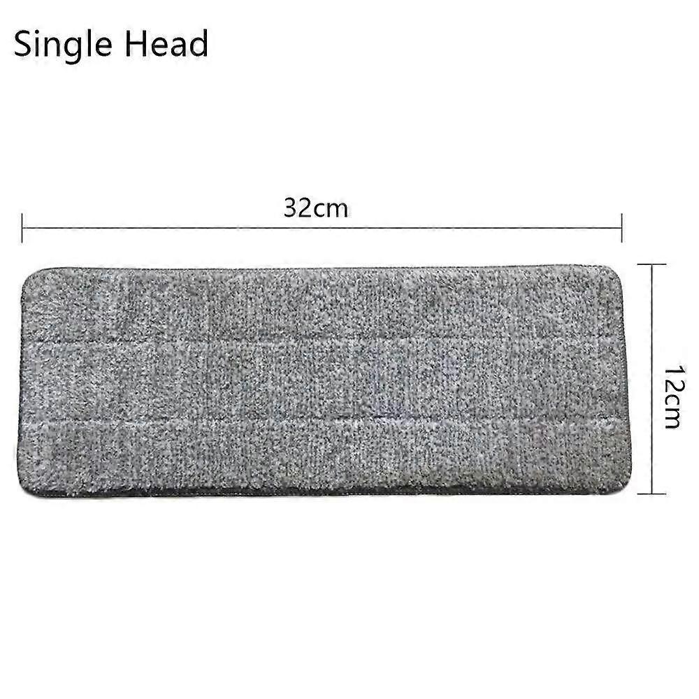 Washable Microfiber Mop Pad Reusable Flat Mop Cloth Durable Household Cleaning Pad