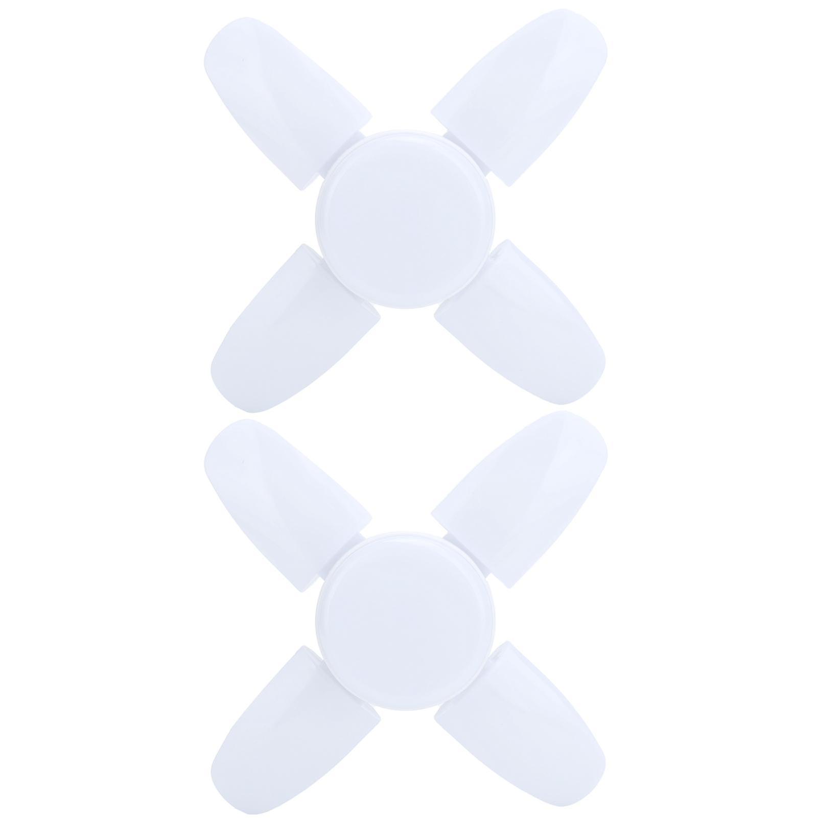 2Pcs 28W 2800LM LED Deformable Garage Fan Shape Light Bulb Warehouse Ceiling Lamp