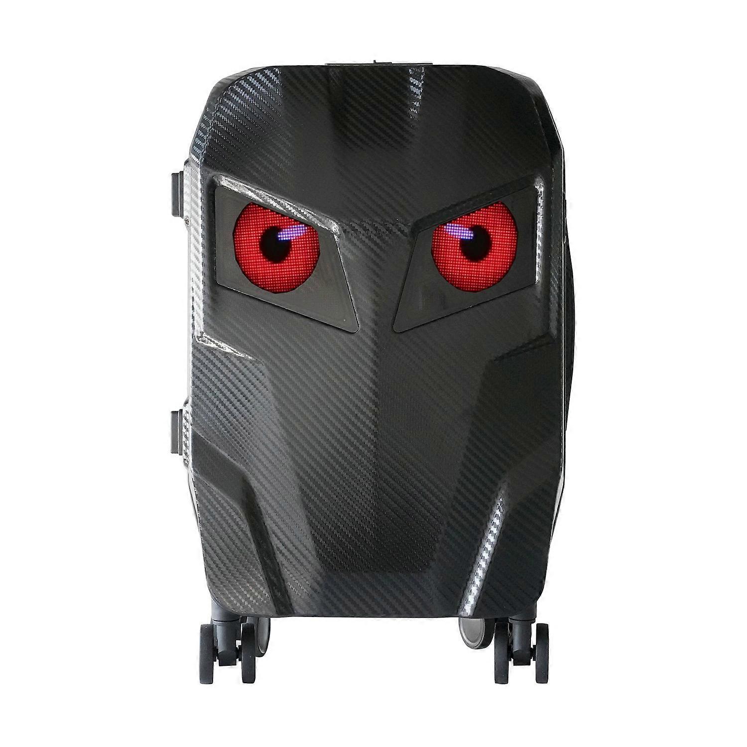 LED Travel Suitcase 20 Inch 48 X 48 Pixels Programmable App Control Colorful Multifunctional Hardshe