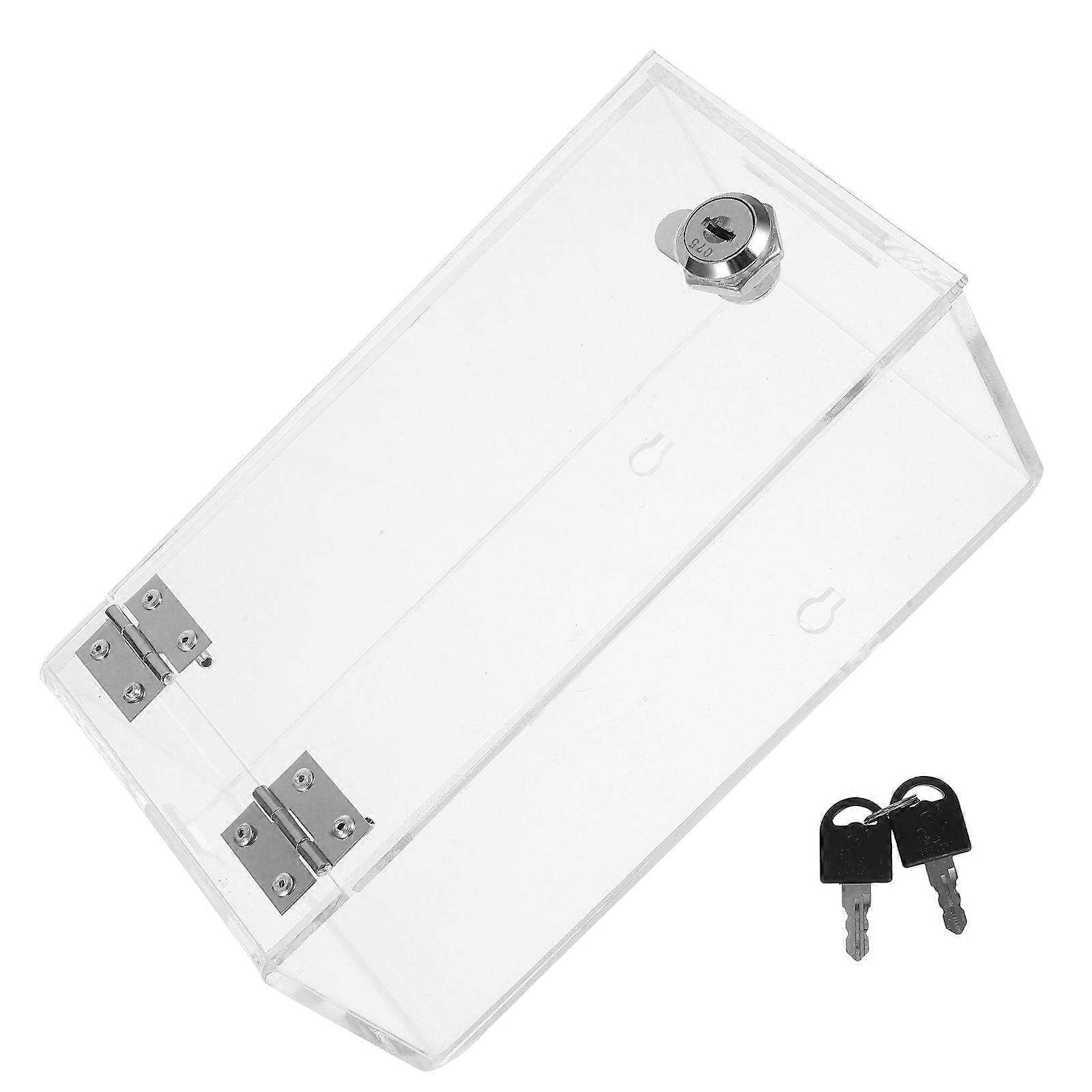 Lockable Cell Phone Box for Office Clear Storage Cabinet