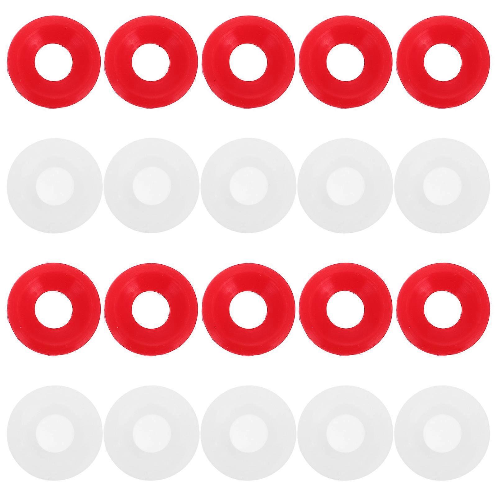 Silicone Gaskets Washers Replacement for Leak Proof Seal 20Pcs for Kitchen Use