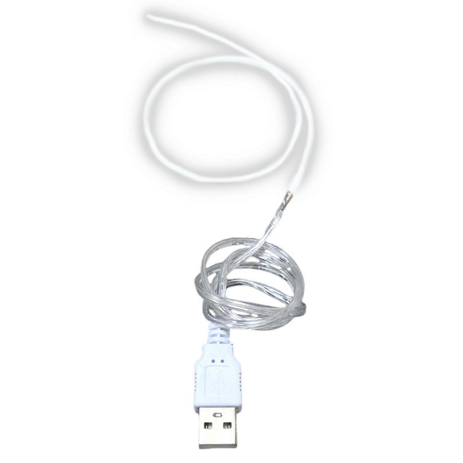 Flexible Filament Lighting Cord 5V USB LED Filament Flexible Chip 360 Degree Lighting Bendable Bulb Lamp Enduring Multicolor