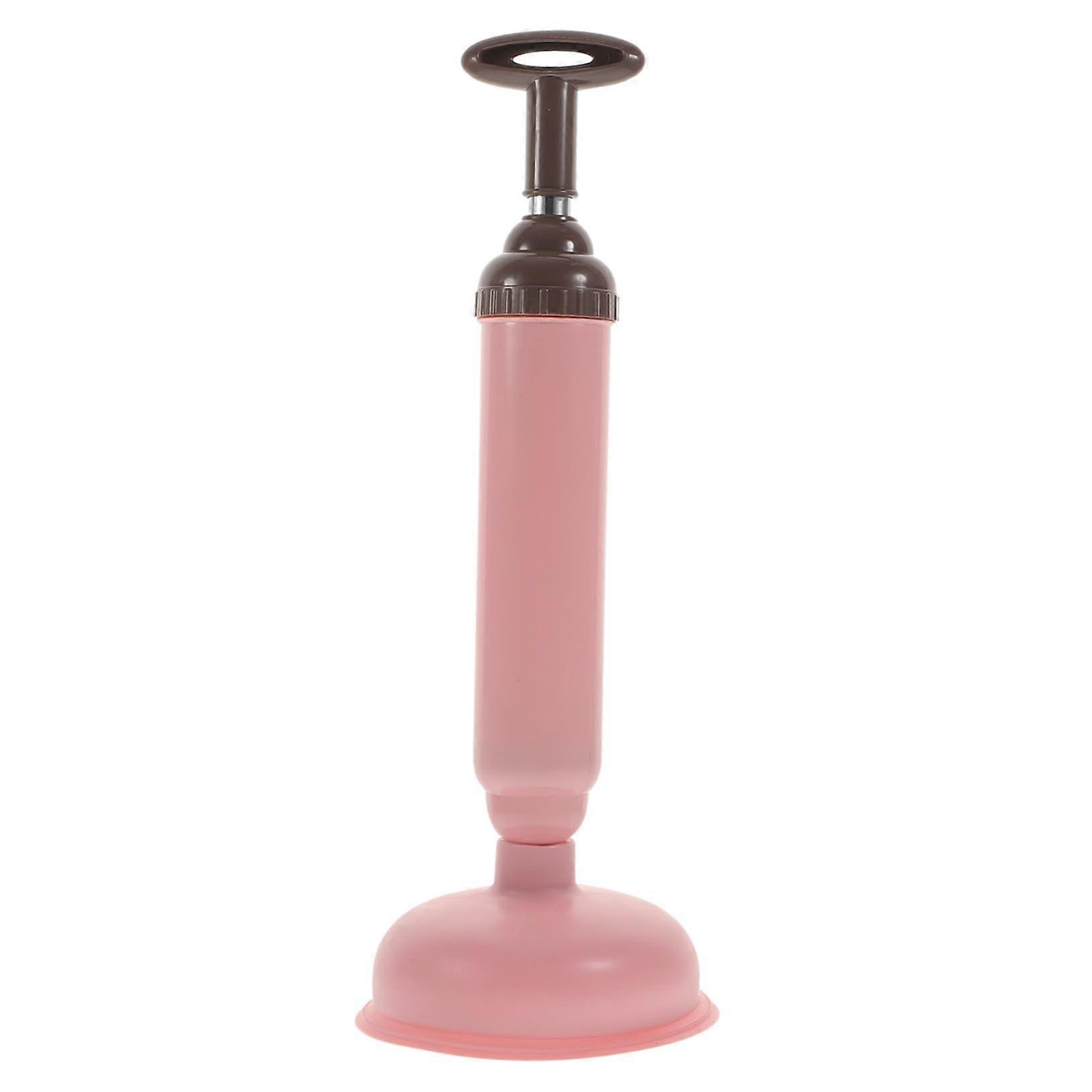 Bathroom and Kitchen Drain Plunger with Rubber Suction and Comfortable Handle for Toilet Sink Clog Removal