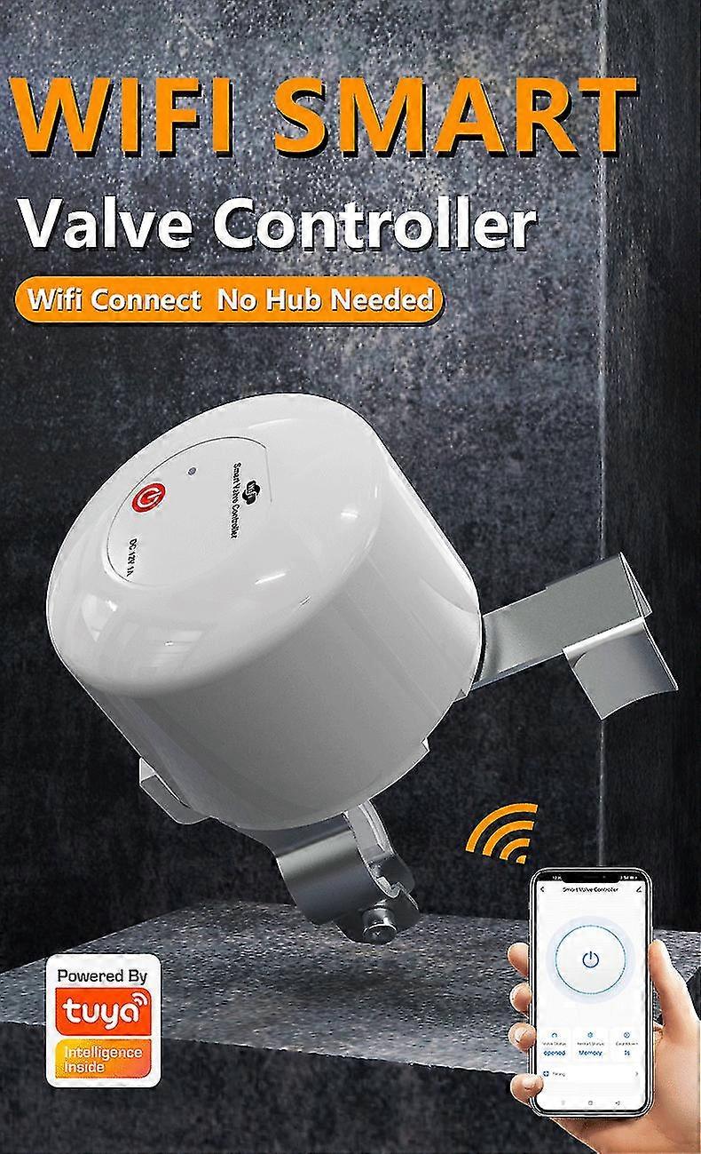 25-26 Tuya Smart WiFi Valve Robot Water Valve Leakage Gas Switch Remote Control