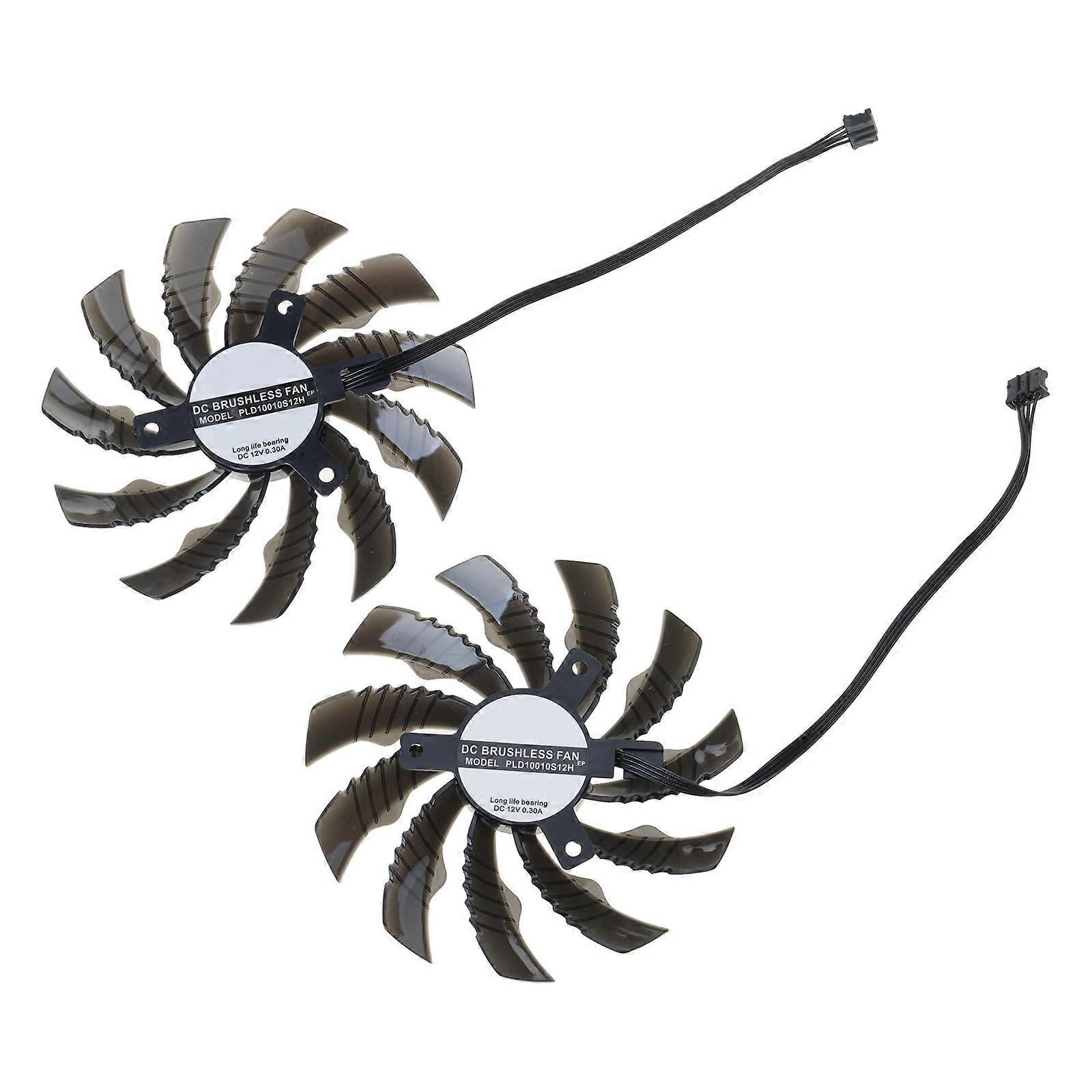 95MM Graphics Card Cooling Fan PLD10010S12H DC12V For 3050 3060 3060TI Optimaled Heat Dissipation Multicolor