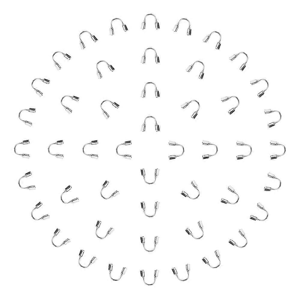 Wire Guardian and Protectors U Shape for Bracelet Making 200Pcs