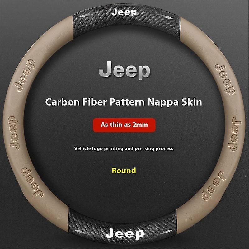Εφαρμόστε τα καλύμματα τιμονιού αυτοκινήτου για αξεσουάρ για Jeep Wrangler JK Patriot Commander Gladiator Renegade Grand Cherokee Compass Wagoneer