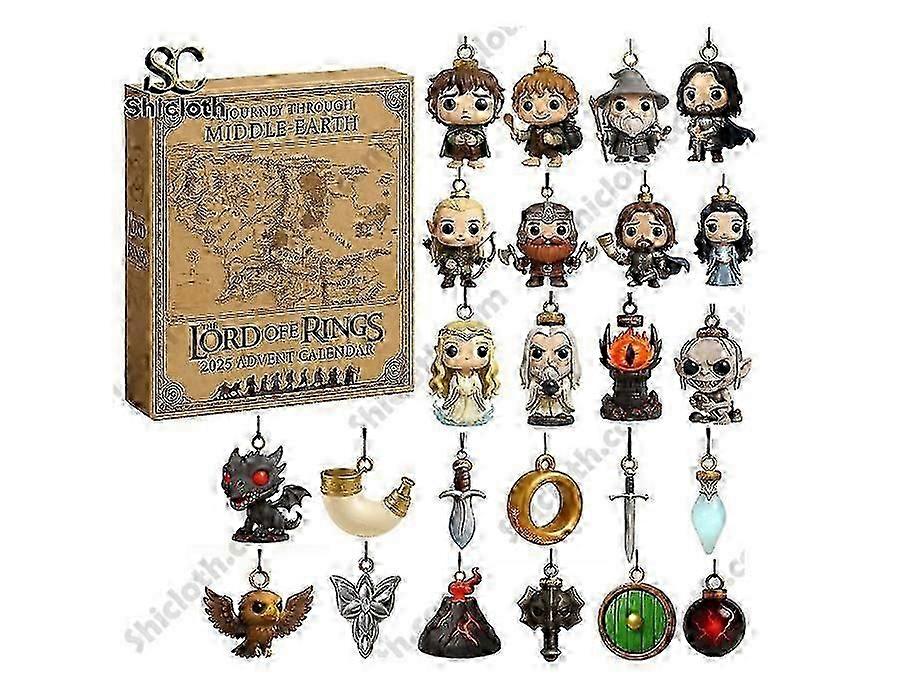 Eye Of Sauron Lord Of The Rings Advent Blind Box Christmas Tree Decoration