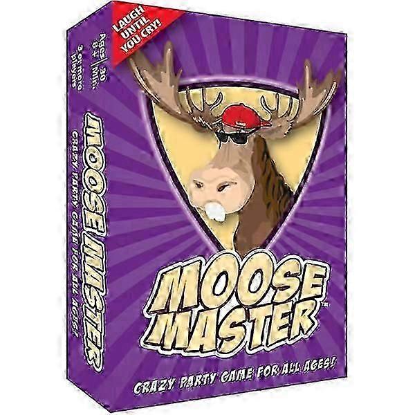 Moose Master - Laugh Until You Cry - Your Cheeks Will Hurt From Smiling And Laughing So Much - For Funny People Looking For A Fun Night