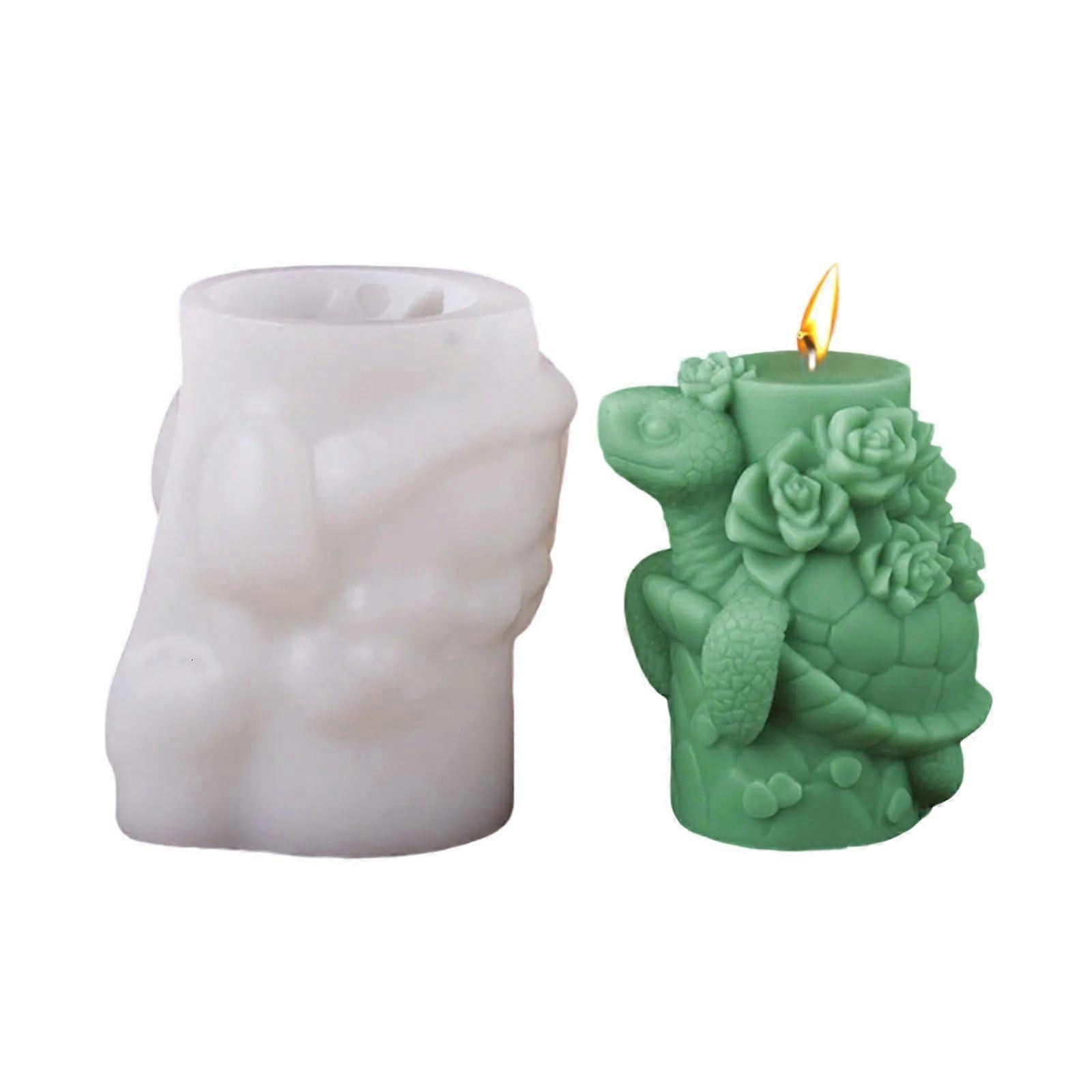 Silicone Resin Mold Turtle Design for Soap Making and Epoxy Crafts Durable Food Grade