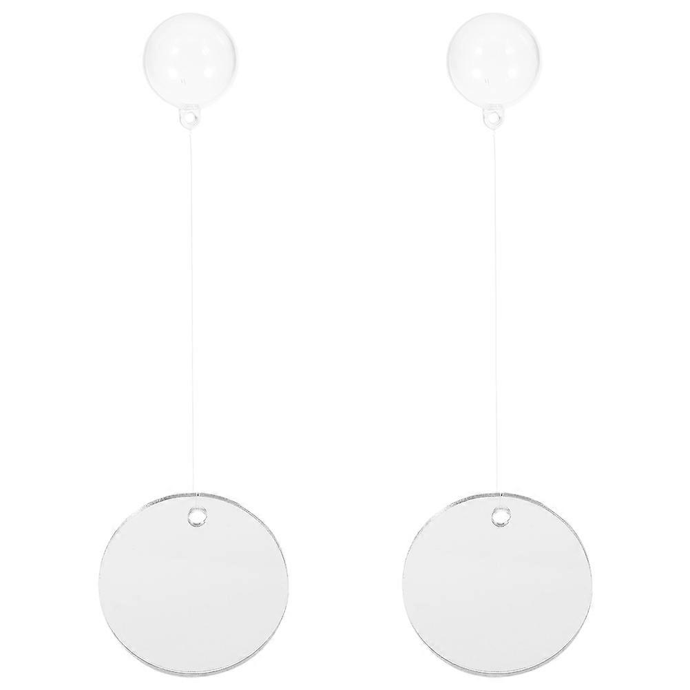 Acrylic Betta Fish Training Mirror for Activity Enhancer Transparent