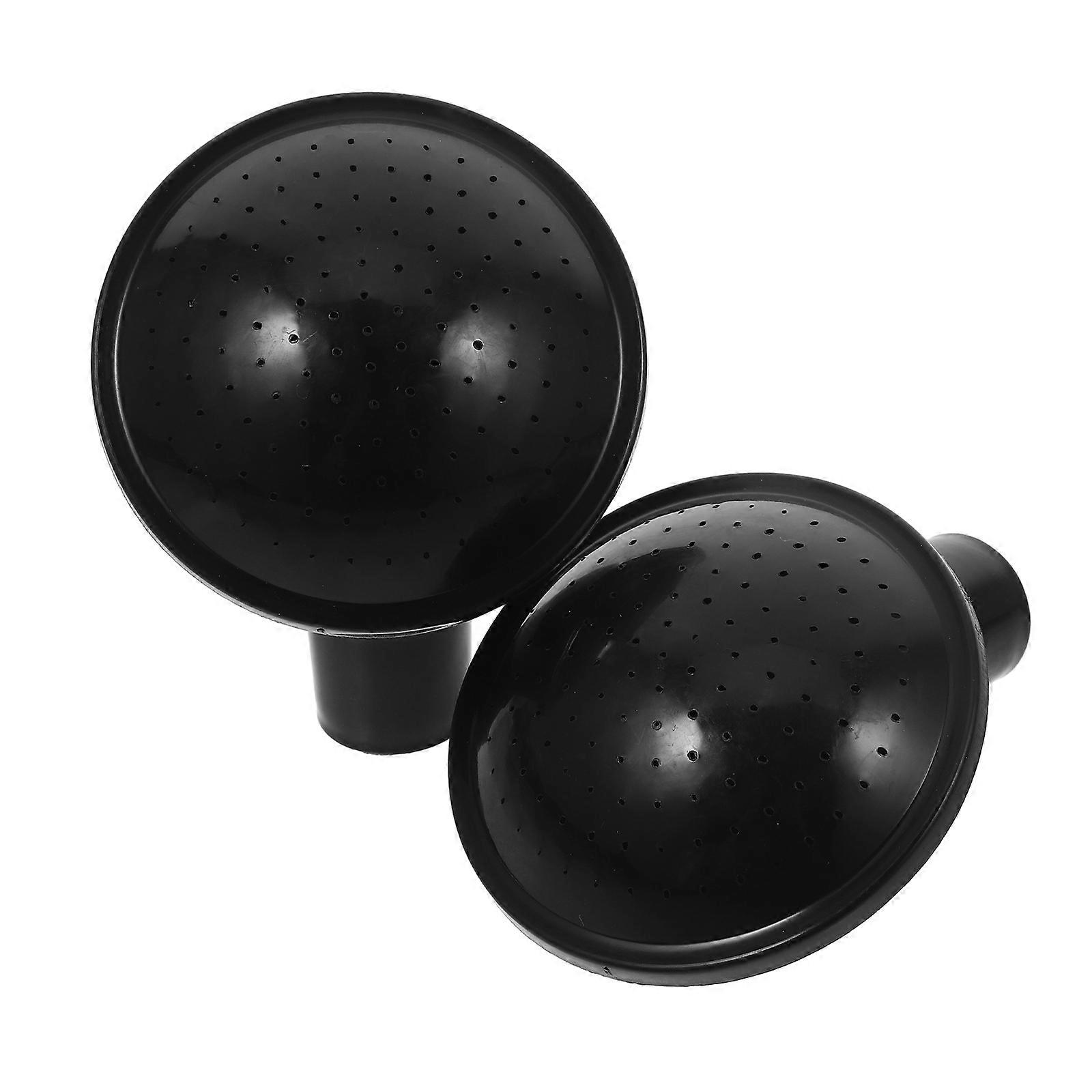 Watering Head Attachment for Easy Installation 2Pcs Black Pe