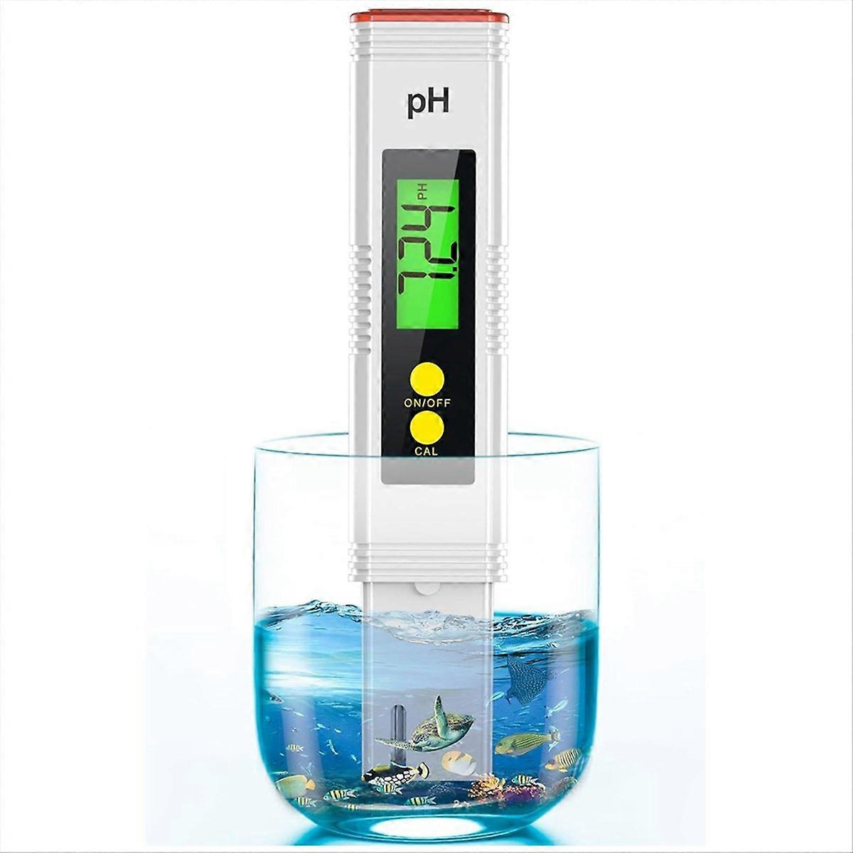 PH Meter for Water, 0.01 High Accuracy with 0-14 PH Measurement Range