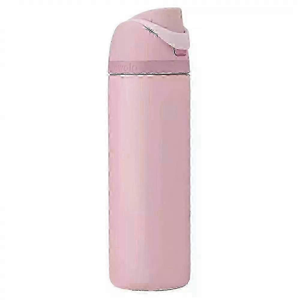 Bottiglia d'acqua in acciaio inossidabile Owala FreeSip da 32 once, colore rosa quarzo