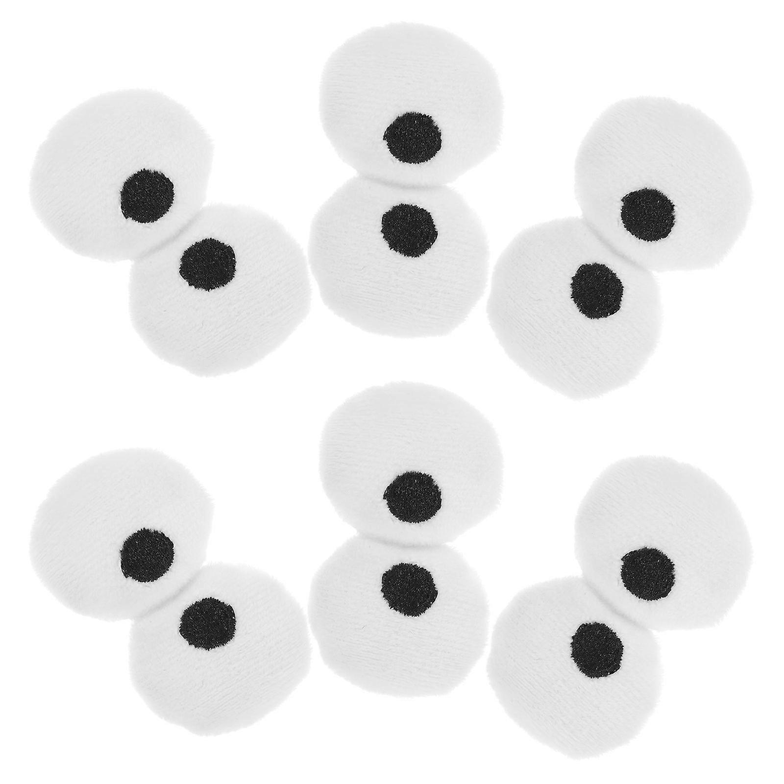 Toy Eyes for Stuffed Animals with Realistic Effect for 6Pairs DIY Use