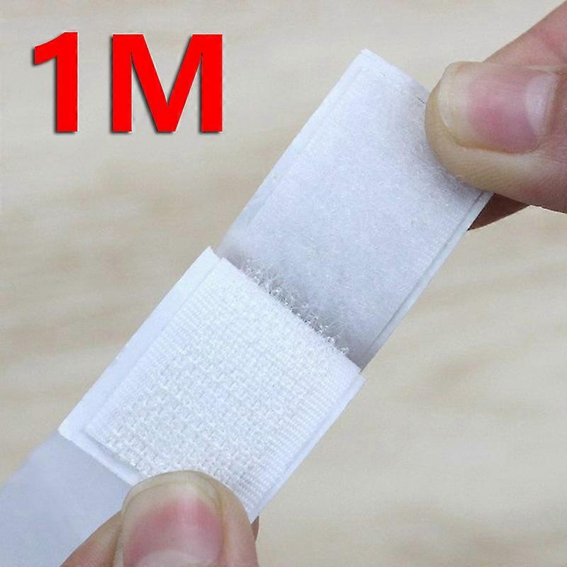 Extra Strong Self Adhesive Hook and Loop Tape Heavy Duty Fastener for Carpet Fixing, Auto Home Use 1M/3M/5M Double Sided Sticker