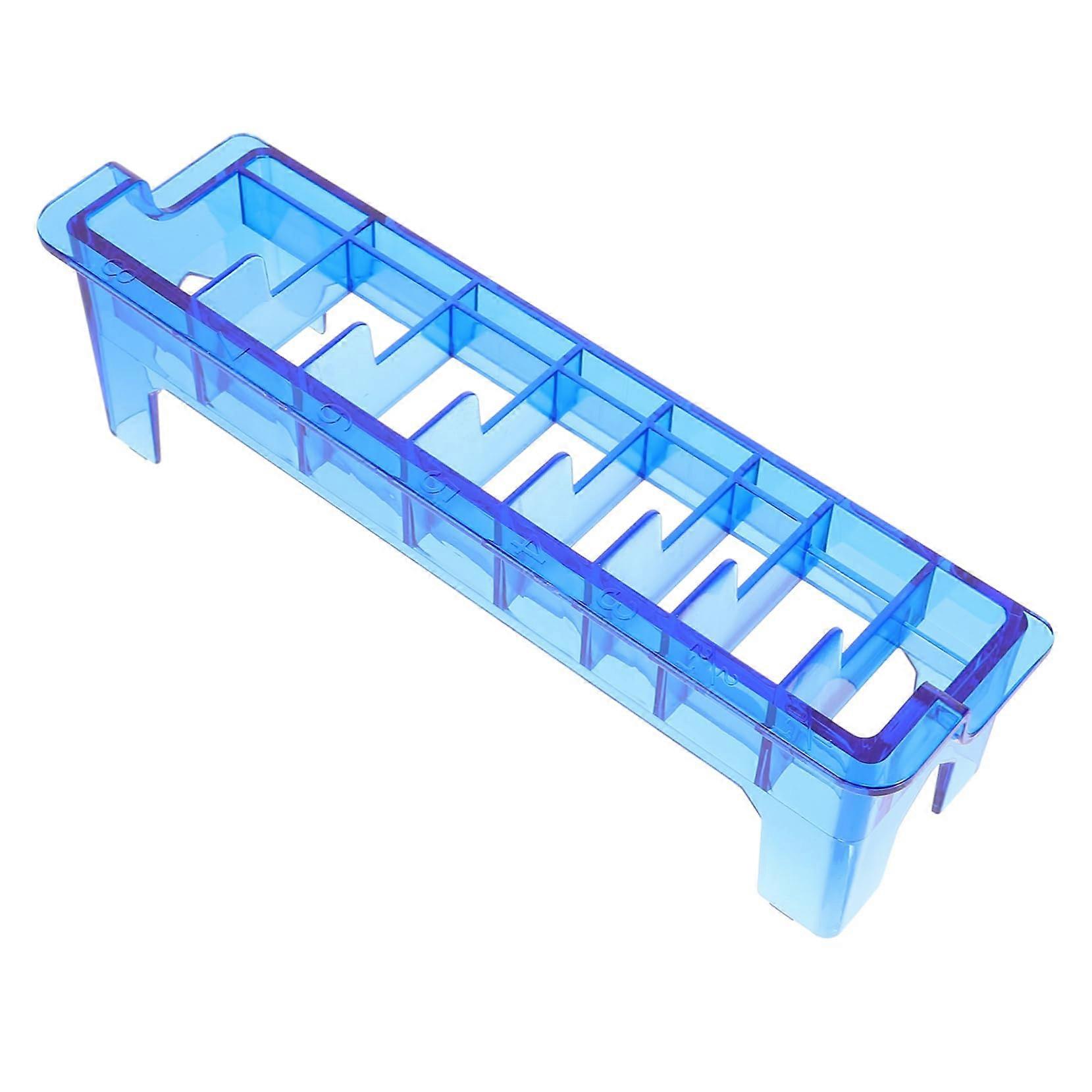 Clipper Guard Organizer with Secure Comb Slots Durable MultiSection Barber Tool Storage Case