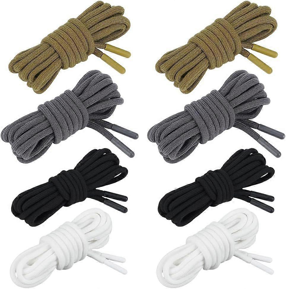 8PCS 55inch Drawstring Cords Replacement 4 Colors Hoodie String Replacement Hood Cord for Sweatpants Pants Shorts Jackets Coats