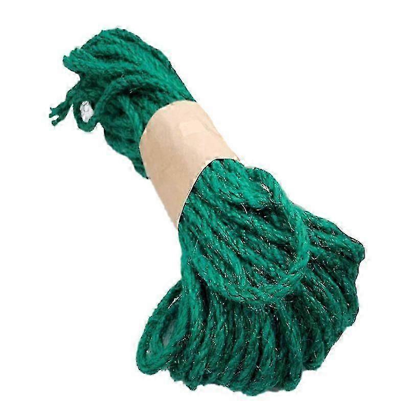 Cat Tree Scratching Posts Thick Hemp Rope Cord 6mm Camping Garden Multi-purpose Utility Diy Craft Rope For ReplacementGOOD