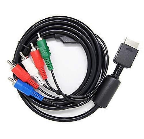 AV Audio Video Cable with Magnetic Ring for Stable Signal and Enhanced Picture Quality for PS2 PS3