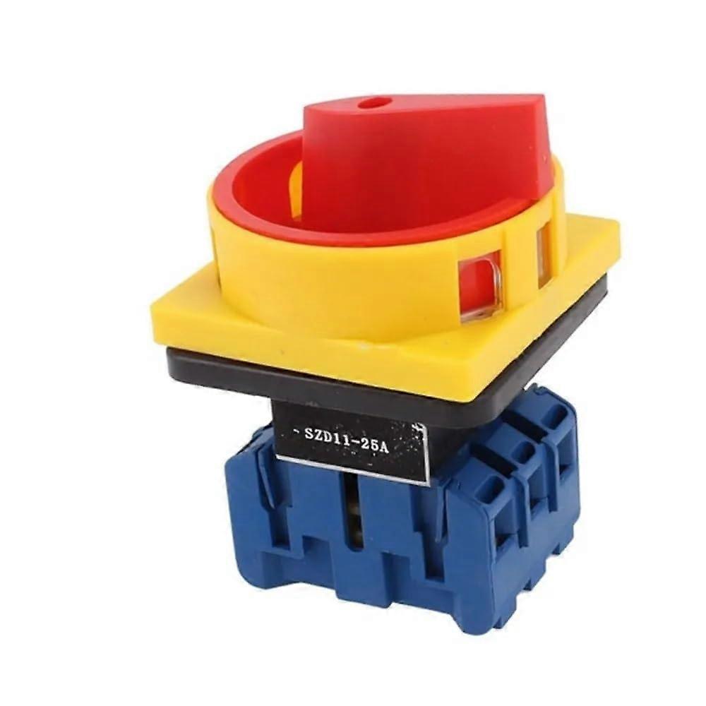 SZD11-25A/32A/40A/63A/80A/100A AC 600V 3 Phase Rotary Cam Changeover Switch for Industrial Applications