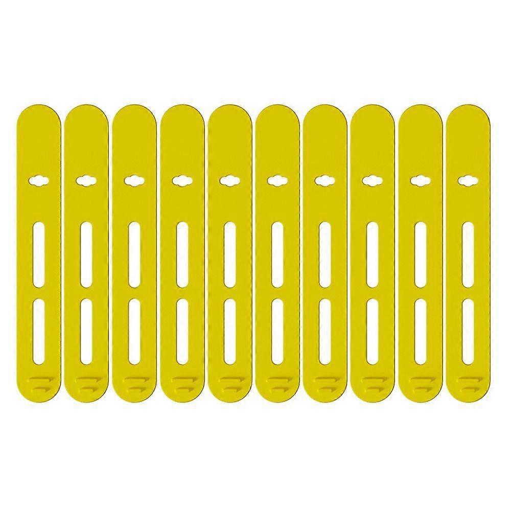 10Pcs Elastic Data Line Winder Straps Line Storge Silicone Cable Ties  Earphone USB Cable Mouse