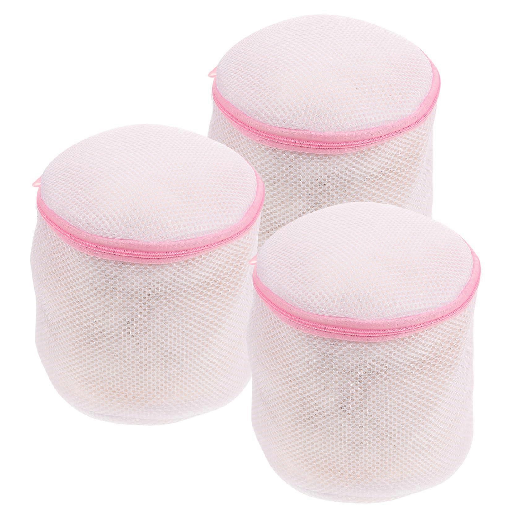 Bra Wash Bag Set, Mesh Laundry Bags for Delicates, Shape and Underwire Protection with Zipper