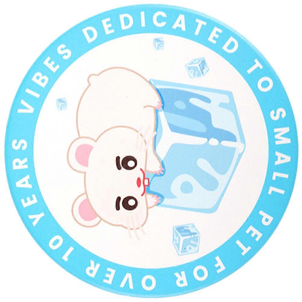 Ceramic Hamster Cooling Mat Summer Sleeping Mat for Small Pets 2Pcs