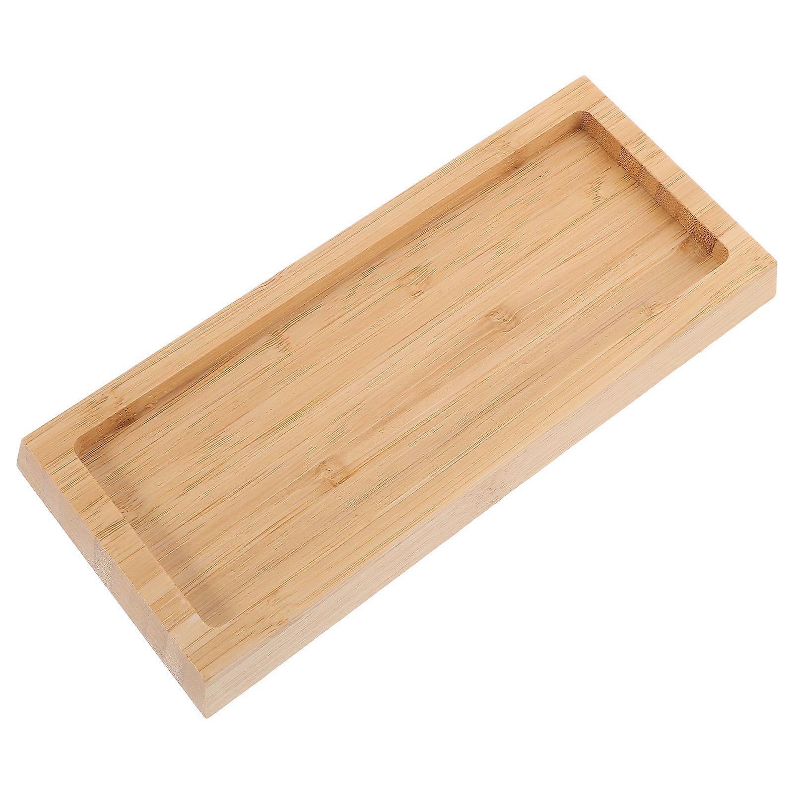 Sharpening Stone Holder Bamboo Whetstone Base for Kitchen Use
