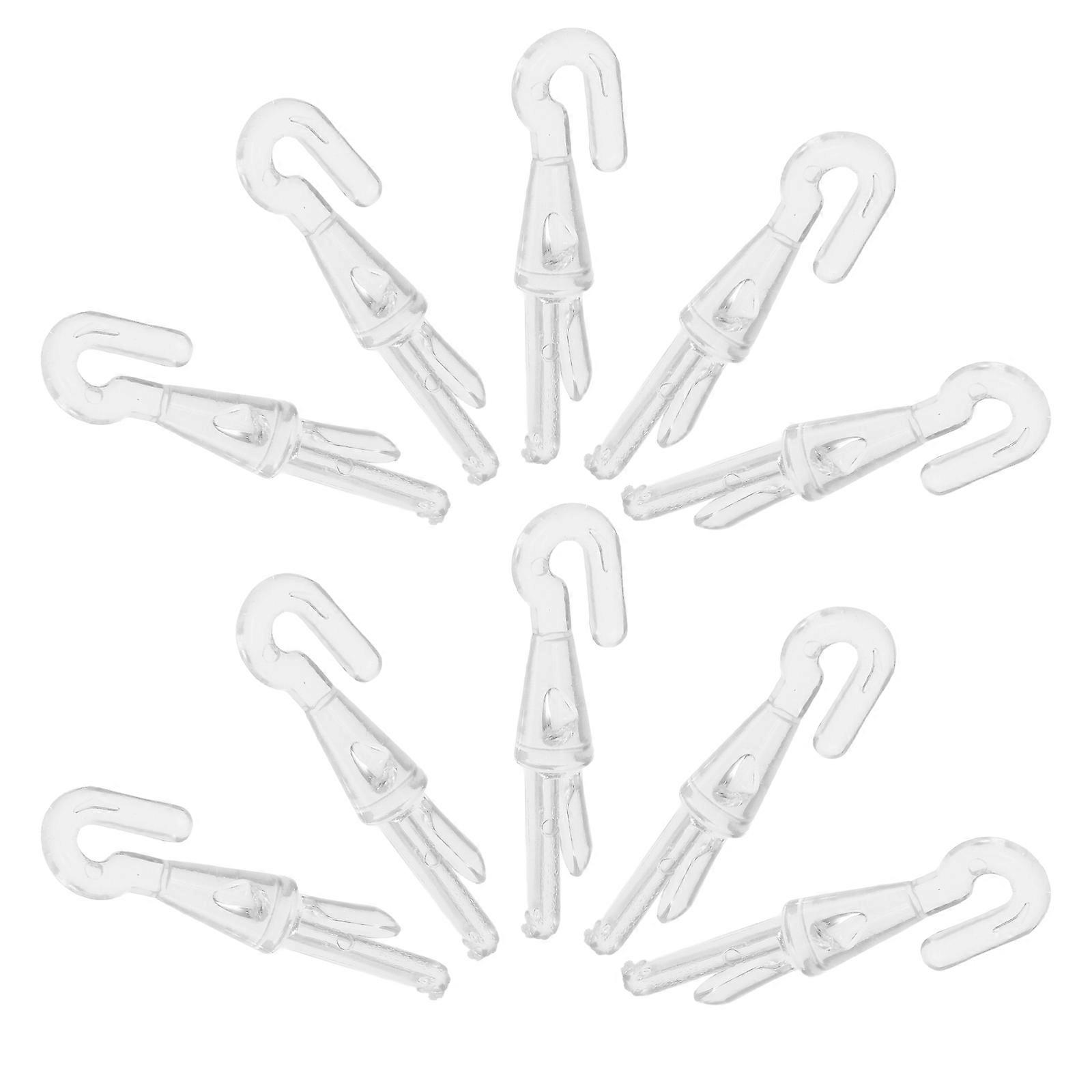 Blind Wand Hooks Simple Installation Blind Stick Replacement 12Pcs Set