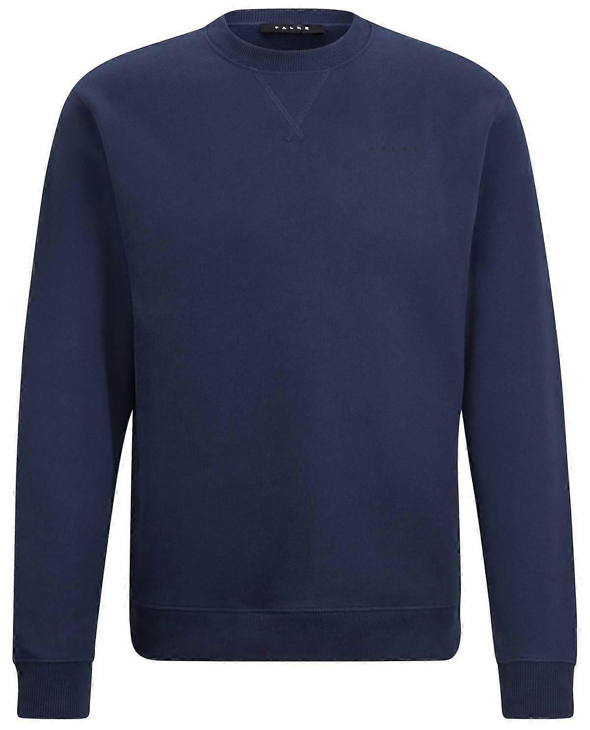 Falke Brushed Sweat Shirt - Space Blue