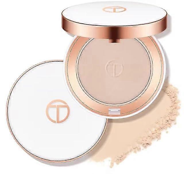 Mineral Pressed Powder Foundation Ivory – LongLasting Waterproof Coverage Compact