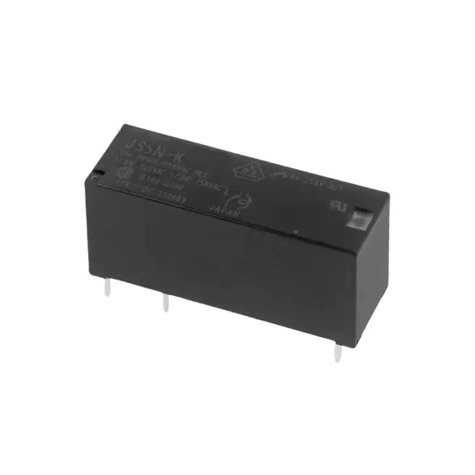 10PCS JS24NK 24V DC 5 Pin 8A Relay  Current Capacity Reliable Switching Performance