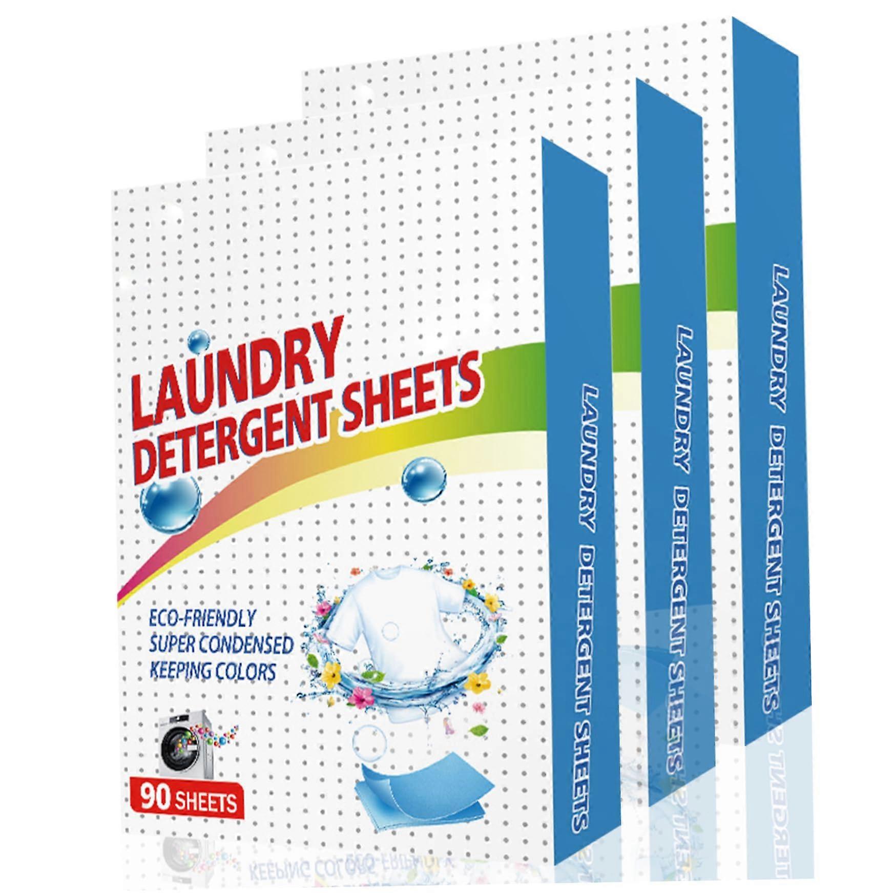 Laundry Detergent Sheets Quick Dissolve Eco Friendly Strips for Home and Travel 270PCS
