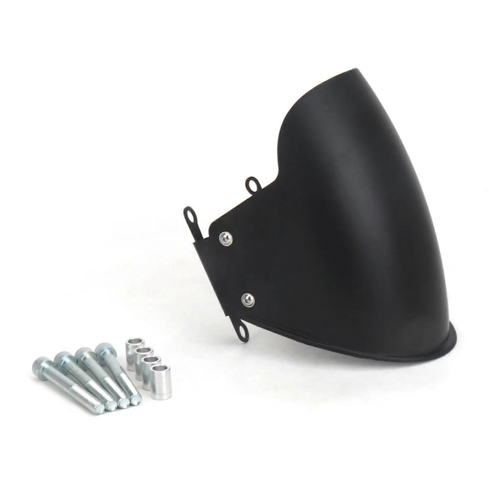 Motorcycle Front Fender Mudguard Cover Compatible with Moto Guzzi V85TT 2019-2024 Black Weatherproof
