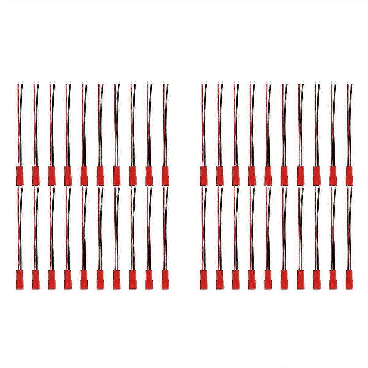 20 Pairs Jst Plug Connector Rc Lipo Battery Male/Female