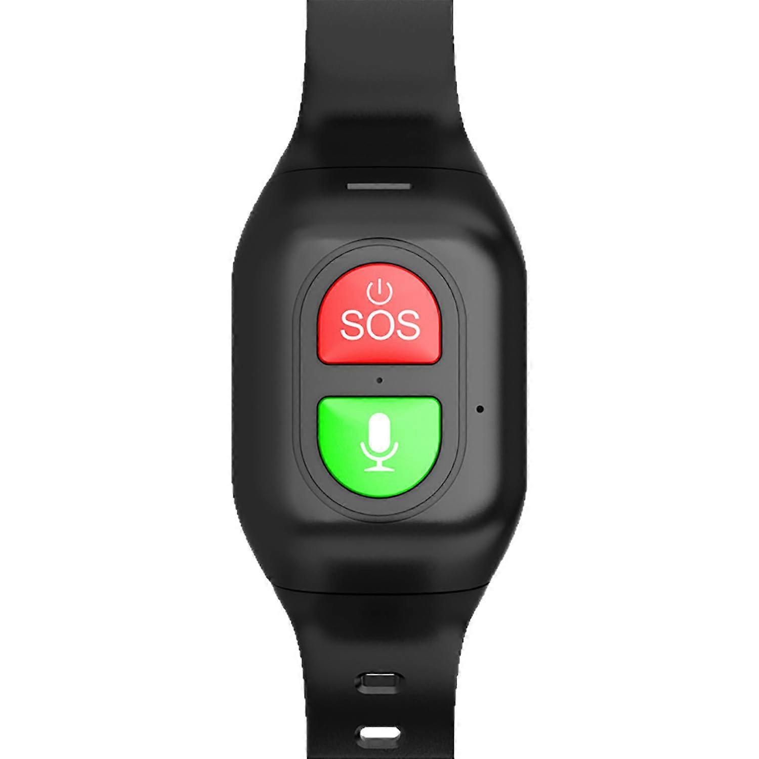 Elderly Smart Watch with Automatic Fall Detection, 4G GPS, SOS Alerts, Dementia Tracker