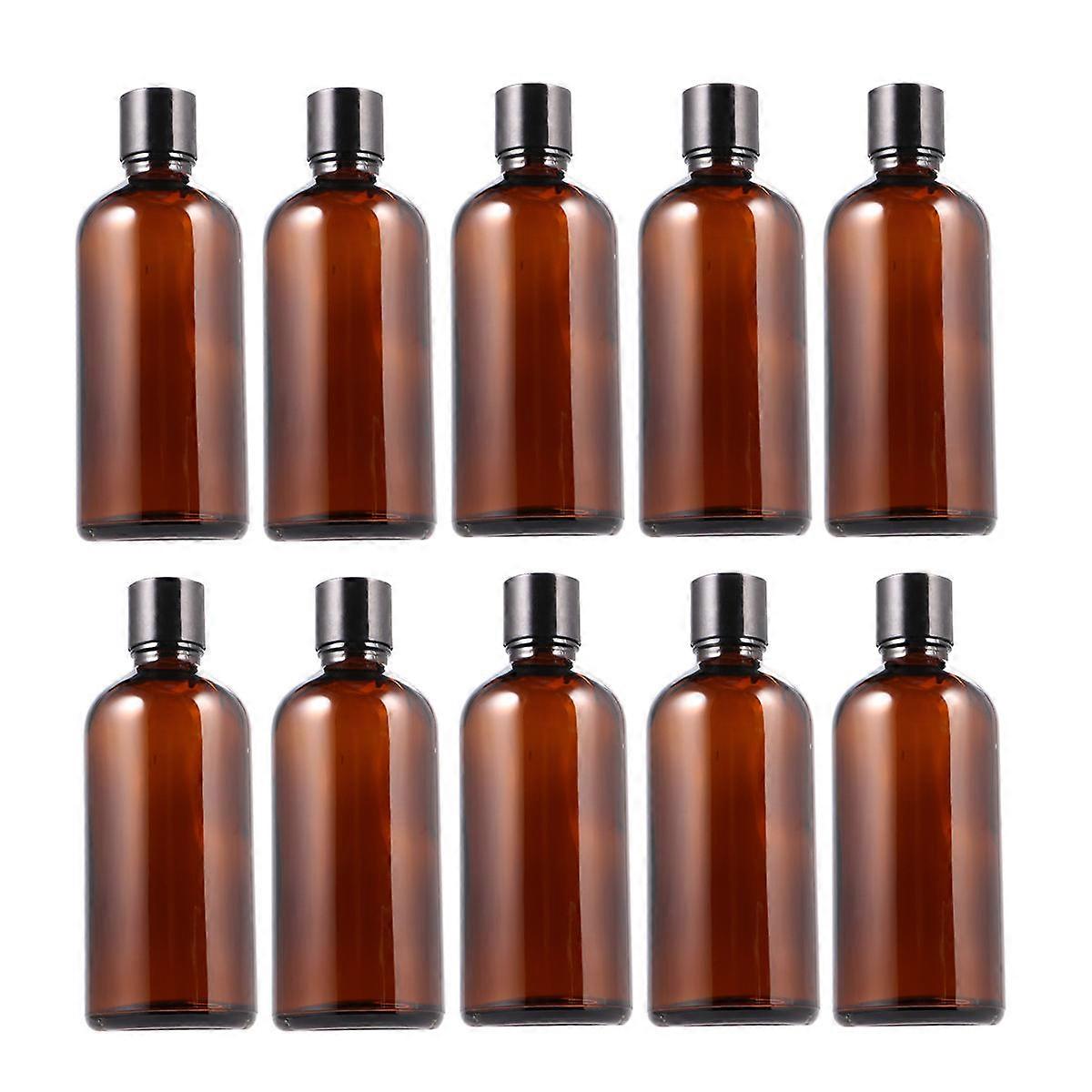 Essential Oil Bottle Glass Containers for Storage 10Pcs Makeup Refillable Bottles