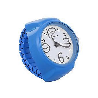 Fashion Watch Ring Handwatch for Adults Use 1Pcs Blue Finger Accessory