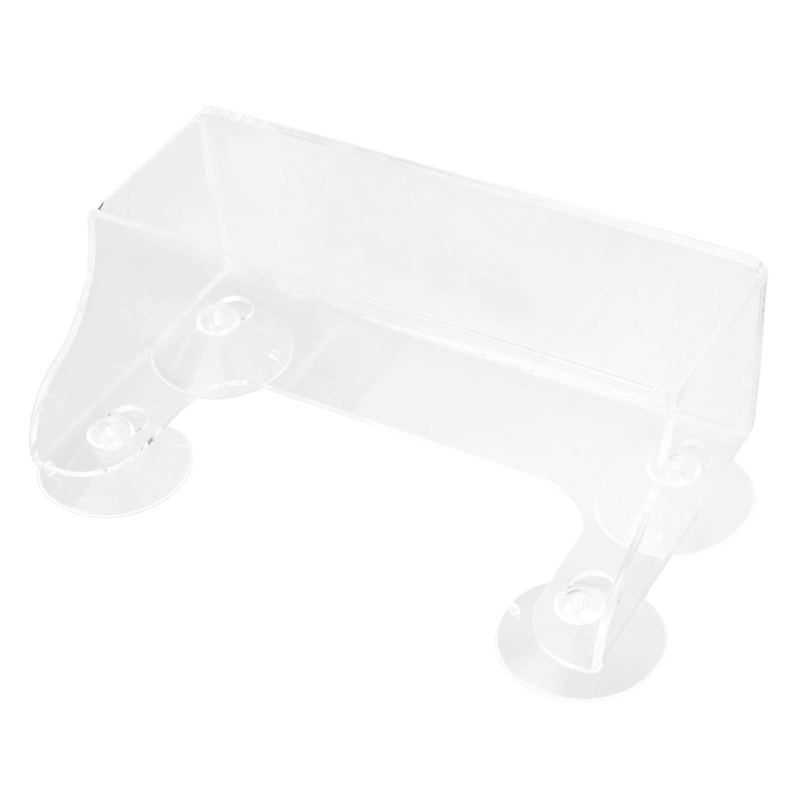 Acrylic Beverage Rack Suction Type Organizer for 1Pcs Refrigerator Display Frame