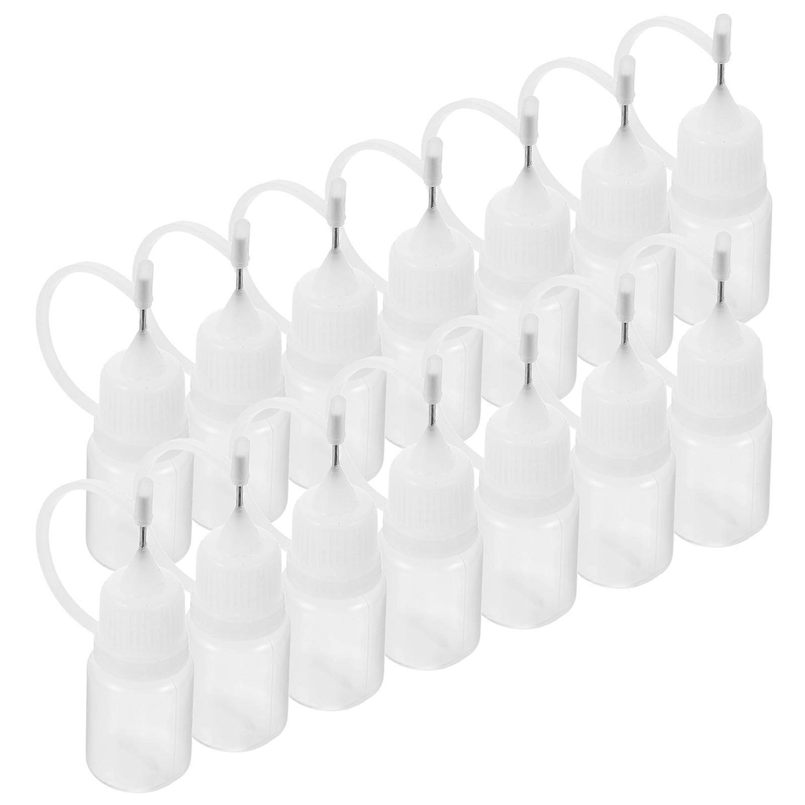 Small Tip Bottles Fine Tip Glue Bottles for Crafting 150Pcs