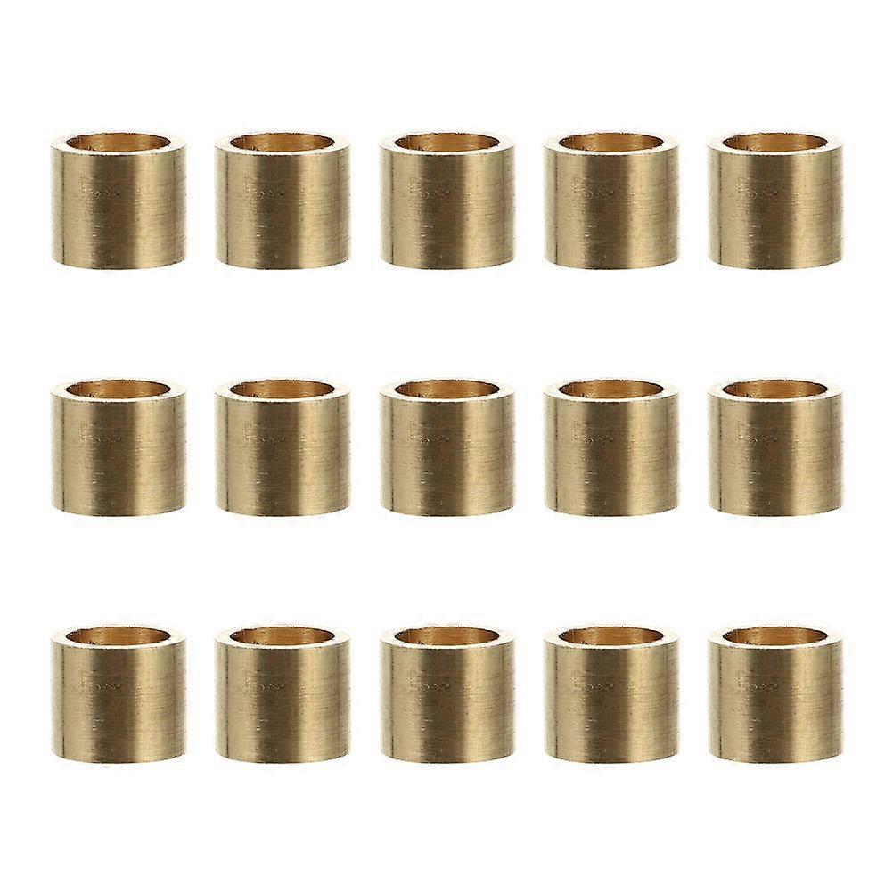 Pool Cue Hoops Copper Ferrules for Cue Stick 15Pcs Billiard Supplies